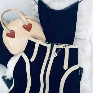 🎀 Moschino couture black and white skirt 🎀